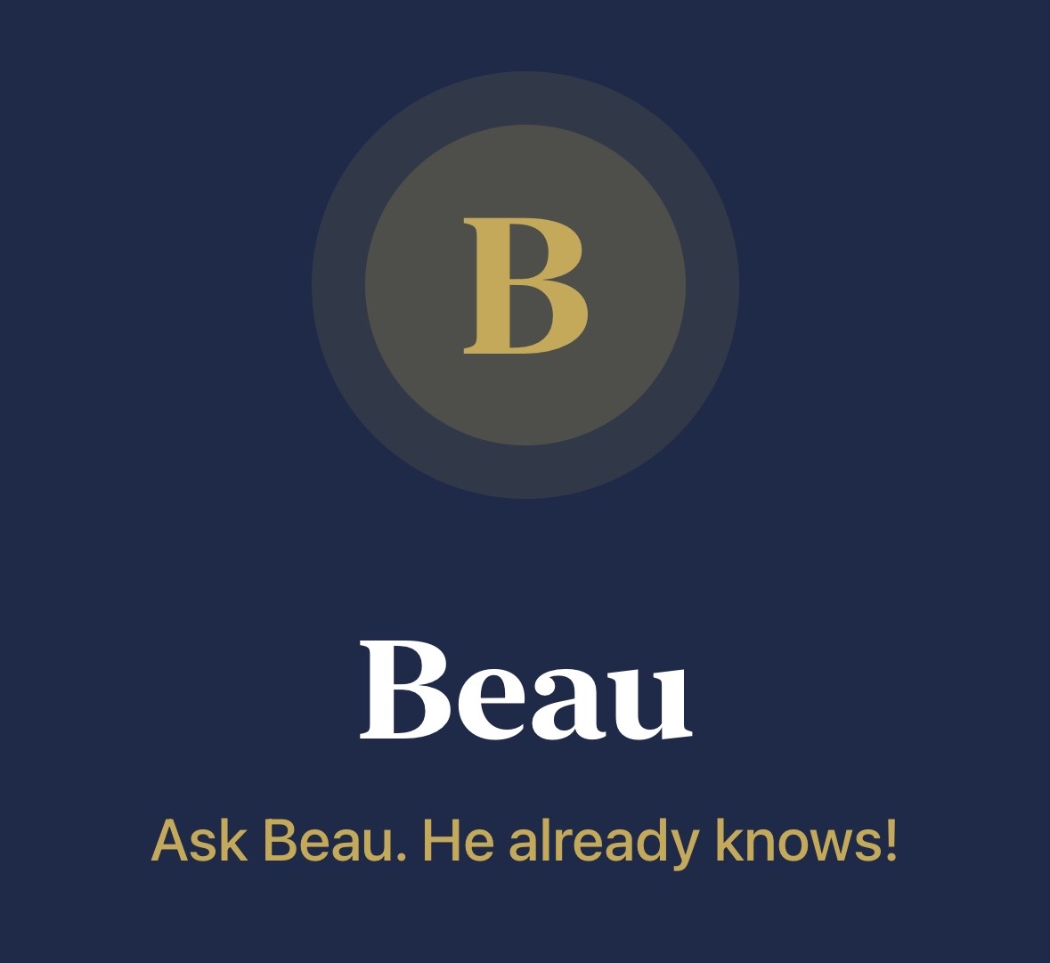 Ask Beau